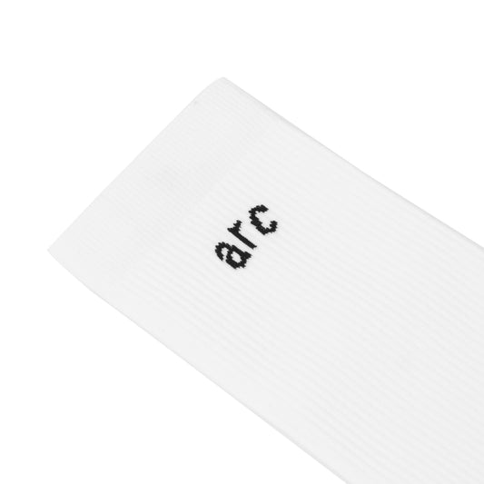 Run Crew Socks - White