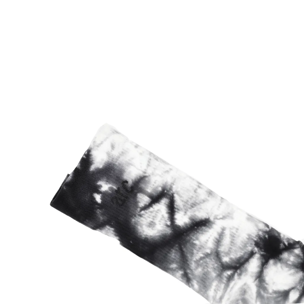 Marble Run Crew Socks - Black