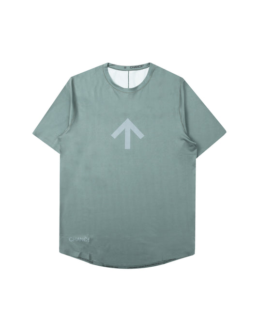 Arow Lightweight Tee - Dark Forest and Stormy Weather