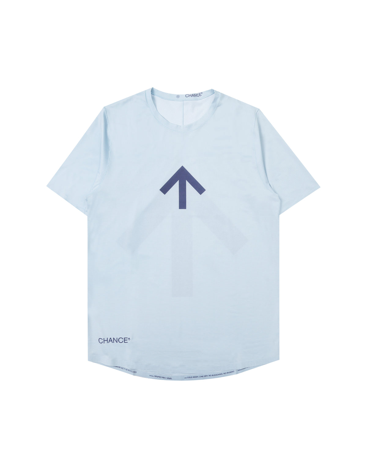 Arow Lightweight Tee - Ice Flow and Crown Blue
