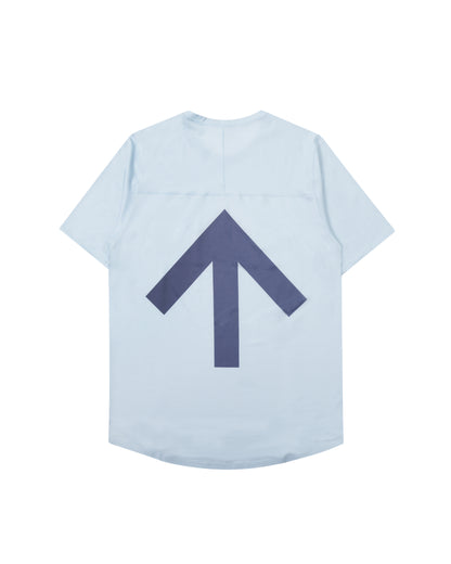 Arow Lightweight Tee - Ice Flow and Crown Blue