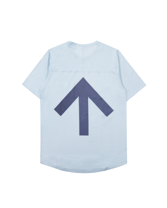Arow Lightweight Tee - Ice Flow and Crown Blue