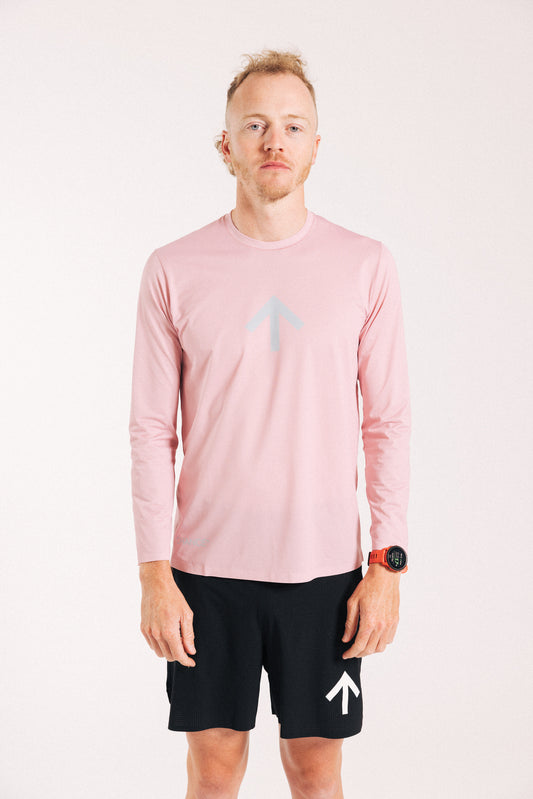 Arow Lightweight Long Sleeve - Blossom and Chrome