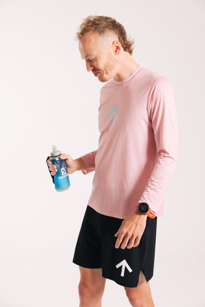 Arow Lightweight Long Sleeve - Blossom and Chrome