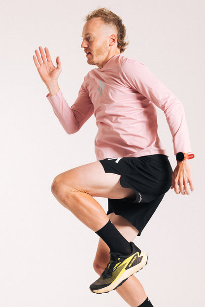 Arow Lightweight Long Sleeve - Blossom and Chrome