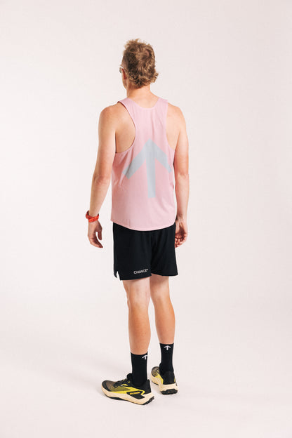 Arow Lightweight Singlet - Blossom and Chrome
