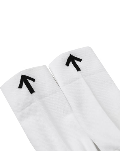 Padded Sock - White and Black