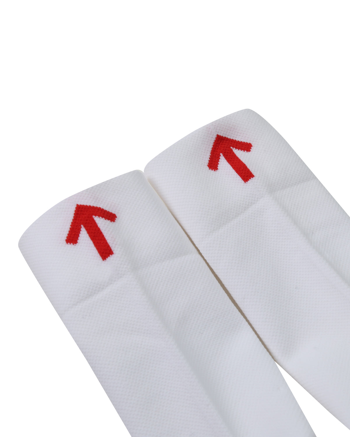 Padded Sock - White and Orange
