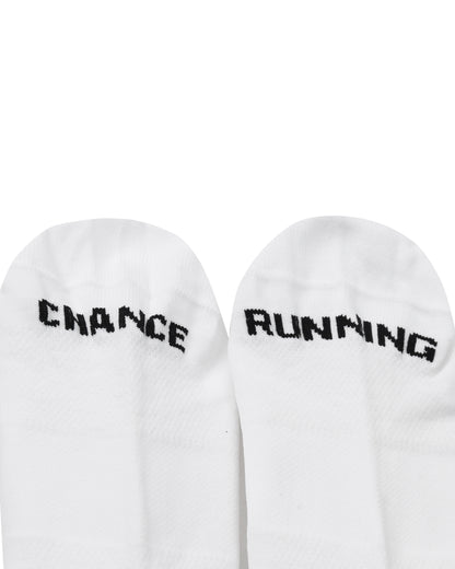 Lightweight Trail Sock - White and Black