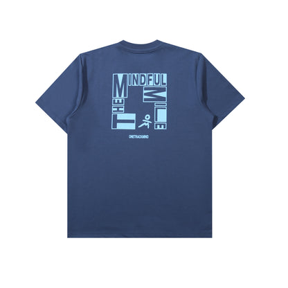 Enroute Tee - Steel Navy