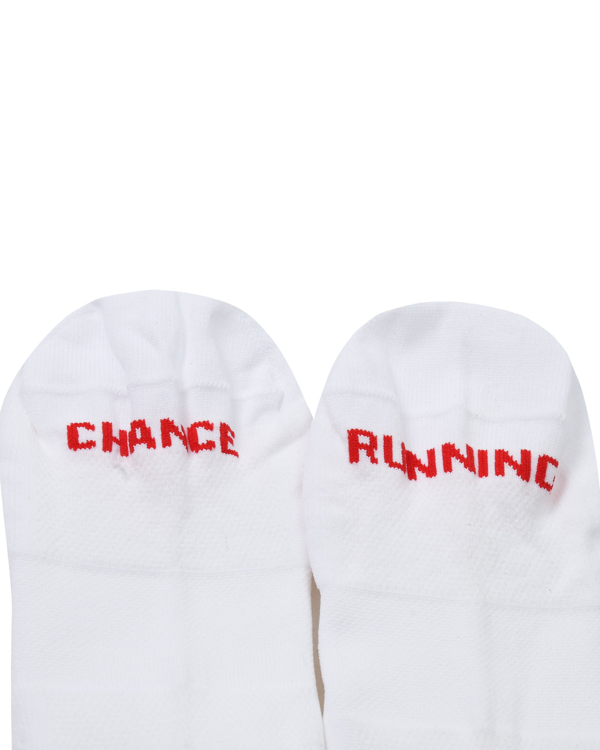 Padded Sock - White and Orange