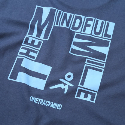 Enroute Tee - Steel Navy