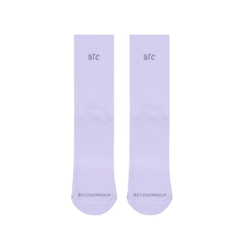 Run Crew Socks - Lavender