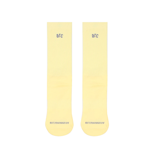 Run Crew Socks - Yuzu Yellow