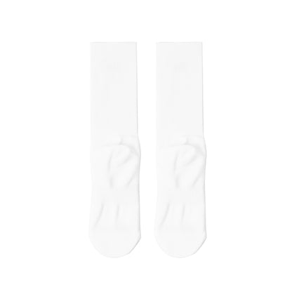 Run Crew Socks - White