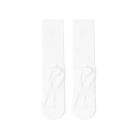 Run Crew Socks - White