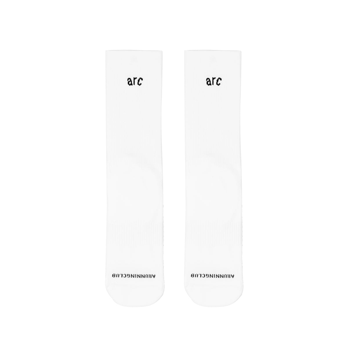 Run Crew Socks - White