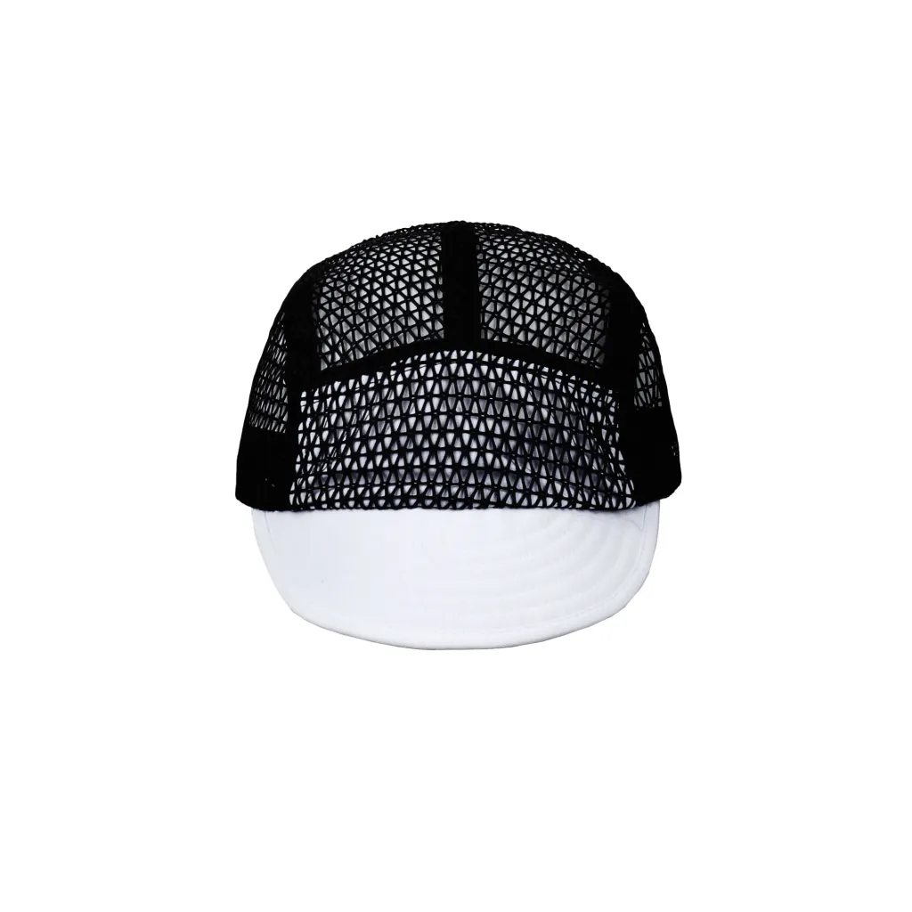 Distance Trail Running Cap (Tri-mesh) - Salt White
