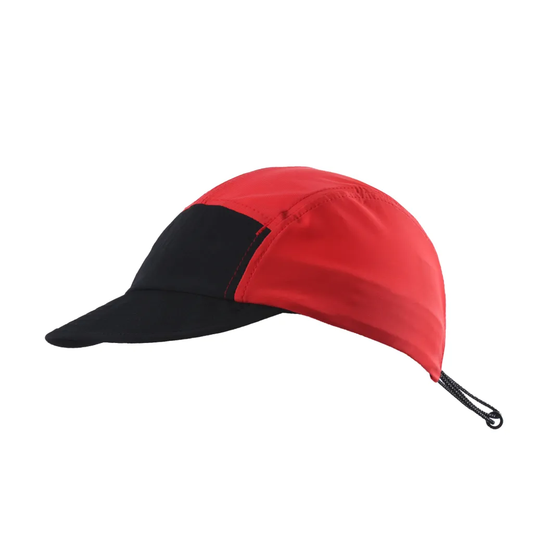 Cabriolet Running Cap - Red and Black