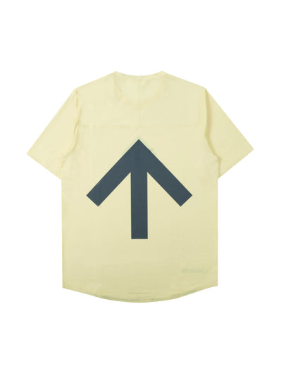 Arow Lightweight Tee V2 Short Sleeve - Golden Hour and Cerulean
