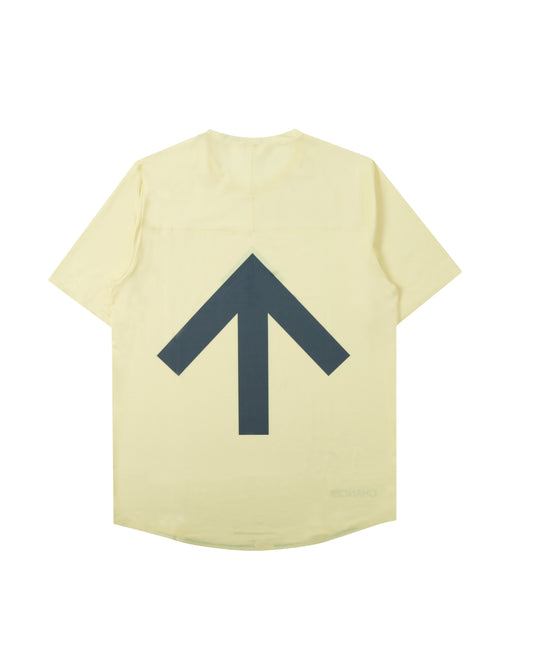 Arow Lightweight Tee V2 Short Sleeve - Golden Hour and Cerulean