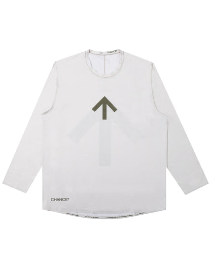 Arow Lightweight Long Sleeve - Feather and Olive Branch
