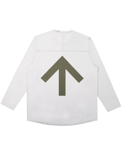 Arow Lightweight Long Sleeve - Feather and Olive Branch