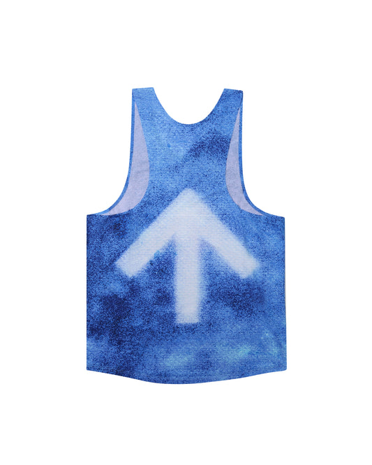 Arow Lightweight Singlet V2 - Cyanotipe