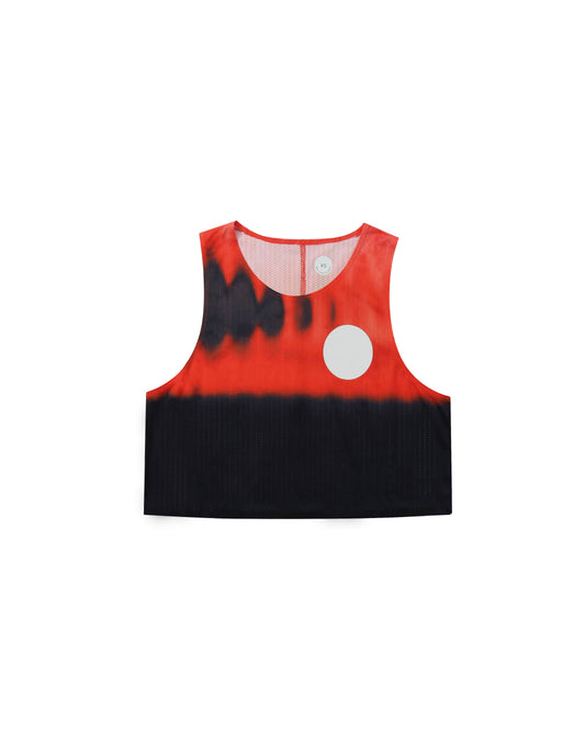Red Glass Crop Singlet