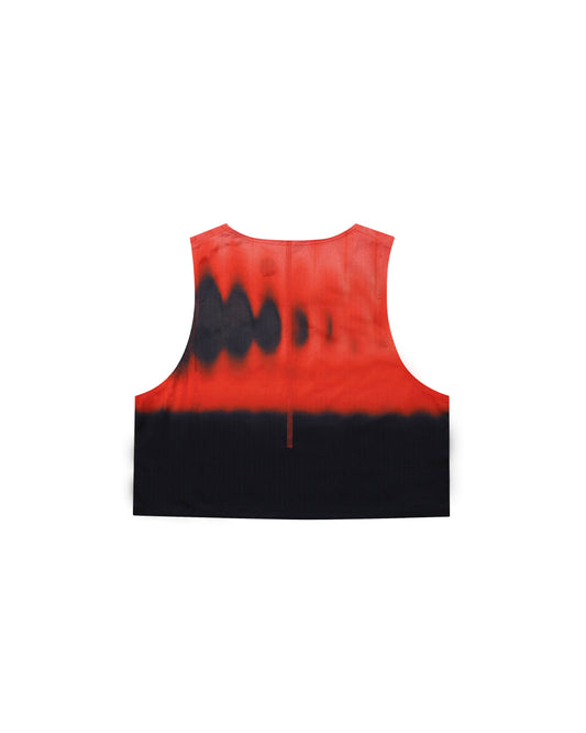 Red Glass Crop Singlet