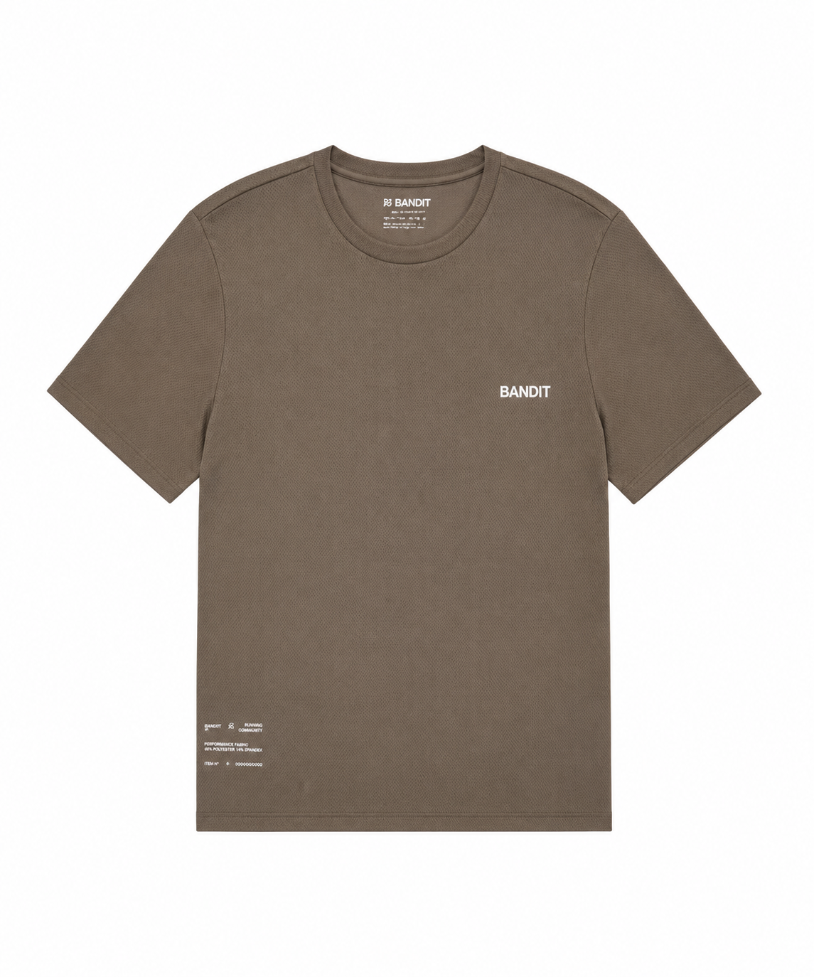 Men's Micromesh Run Tee - Cocoa